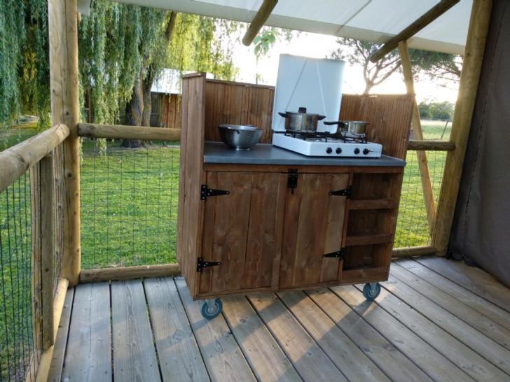 Bed and Breakfast Domaine Ramonjavel, Glamping & Alpaca'S Fongrave Exterior foto